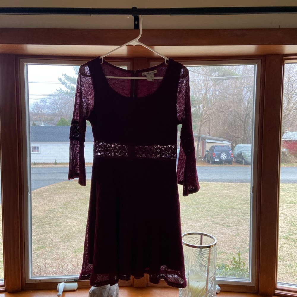 Dress from Macy’s line. American rag